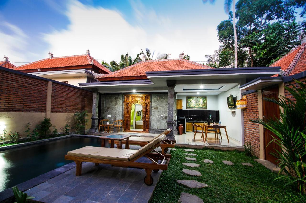 Ubud Suarga Private Pool Villa Exterior foto