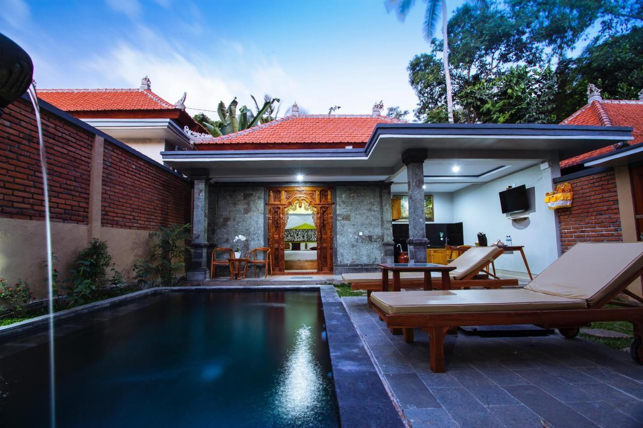 Ubud Suarga Private Pool Villa Exterior foto