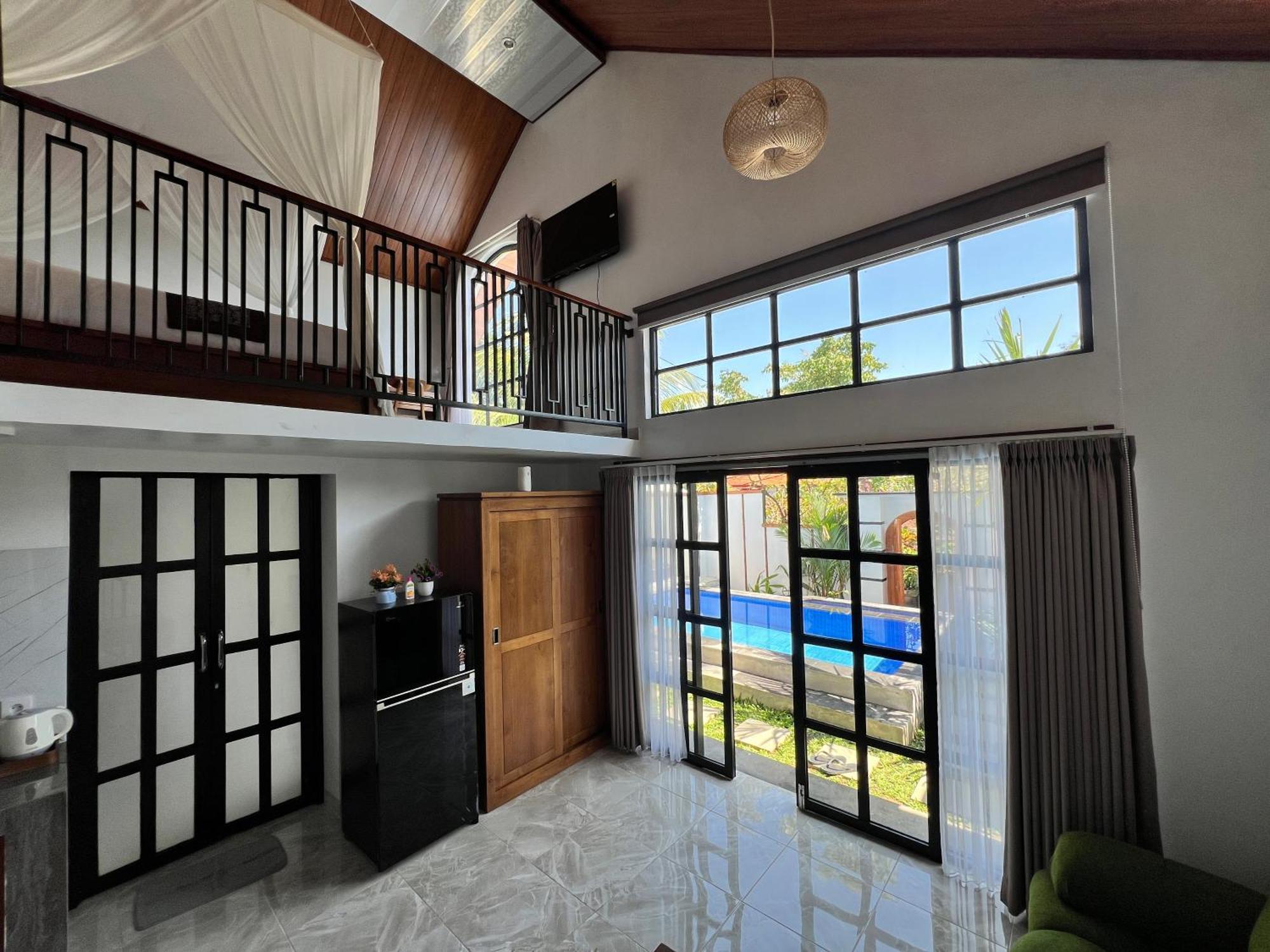 Ubud Suarga Private Pool Villa Exterior foto